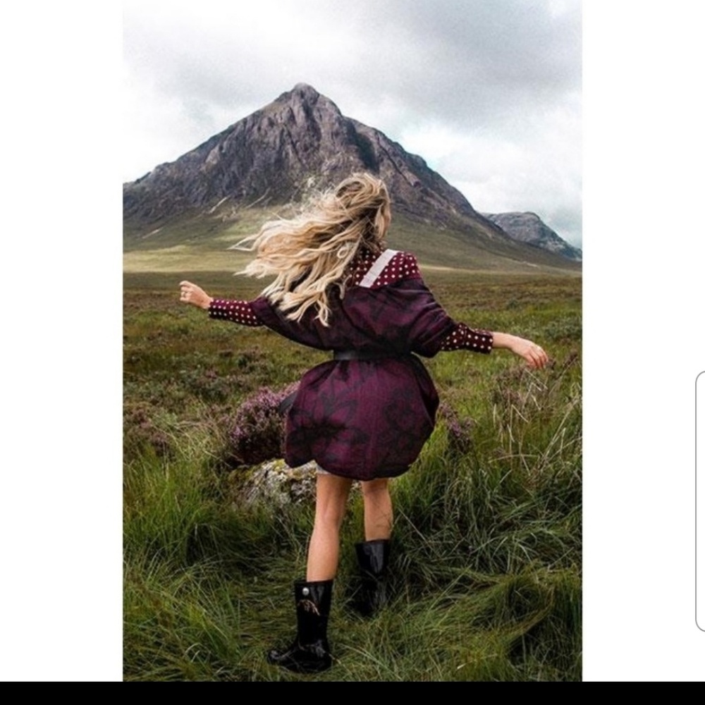 CLEOBELLA BURGUNDY SEVIGNY CAPLE TASSELPANCHO ONE - Picture 5 of 8